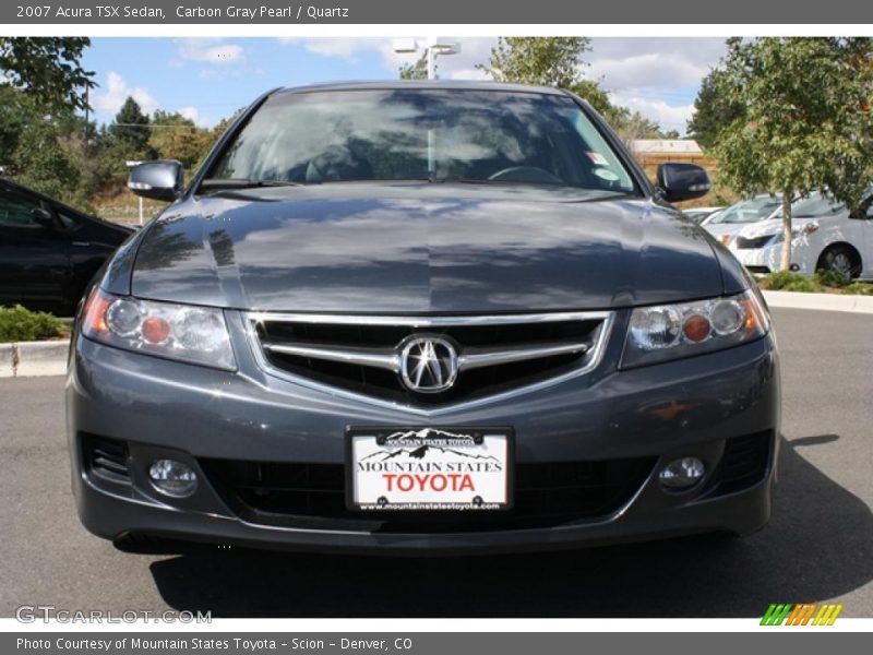 Carbon Gray Pearl / Quartz 2007 Acura TSX Sedan