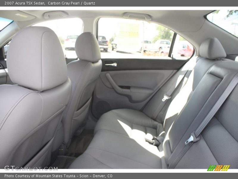 Carbon Gray Pearl / Quartz 2007 Acura TSX Sedan
