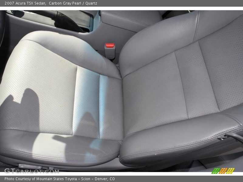 Carbon Gray Pearl / Quartz 2007 Acura TSX Sedan