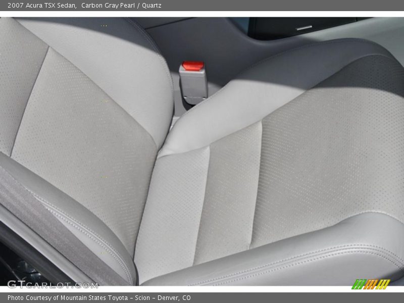 Carbon Gray Pearl / Quartz 2007 Acura TSX Sedan
