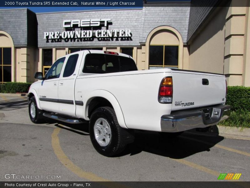 Natural White / Light Charcoal 2000 Toyota Tundra SR5 Extended Cab