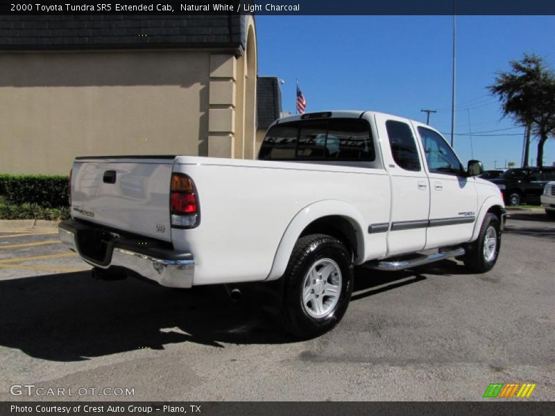 Natural White / Light Charcoal 2000 Toyota Tundra SR5 Extended Cab