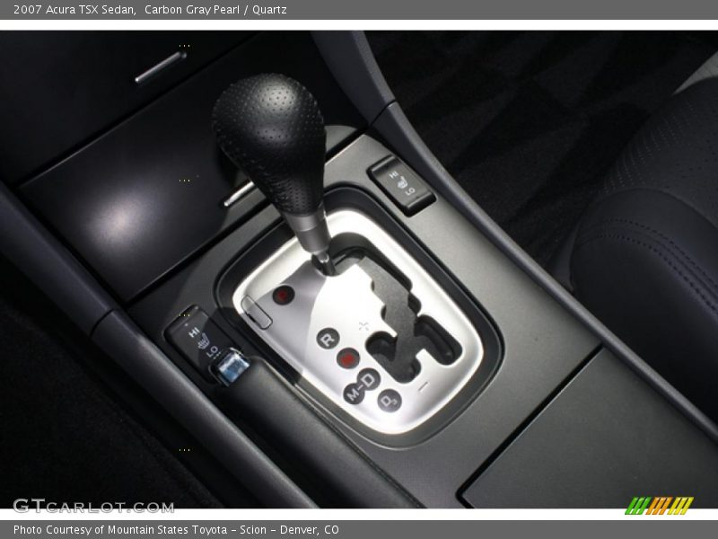 Carbon Gray Pearl / Quartz 2007 Acura TSX Sedan