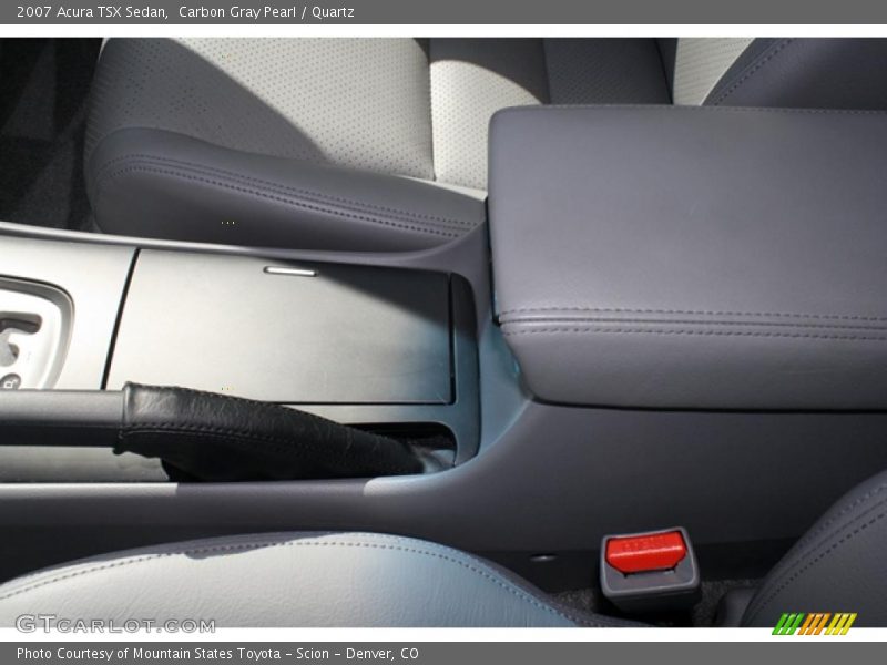 Carbon Gray Pearl / Quartz 2007 Acura TSX Sedan