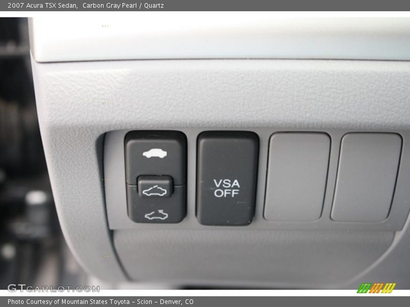 Carbon Gray Pearl / Quartz 2007 Acura TSX Sedan