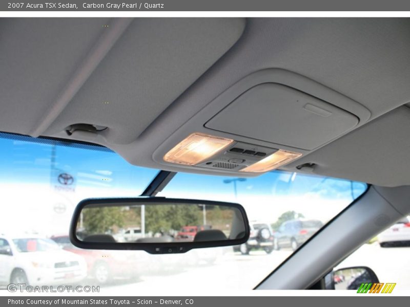 Carbon Gray Pearl / Quartz 2007 Acura TSX Sedan