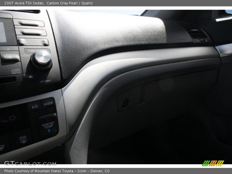 Carbon Gray Pearl / Quartz 2007 Acura TSX Sedan