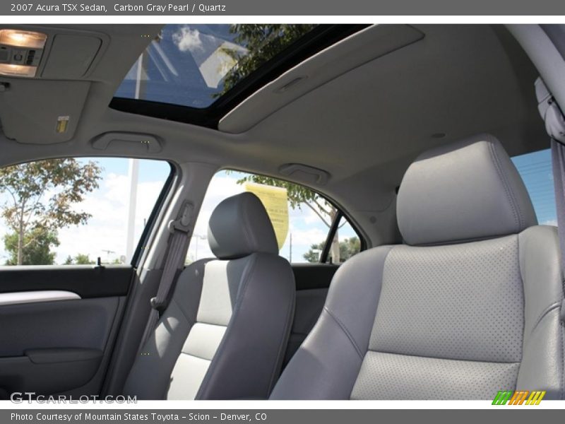 Carbon Gray Pearl / Quartz 2007 Acura TSX Sedan