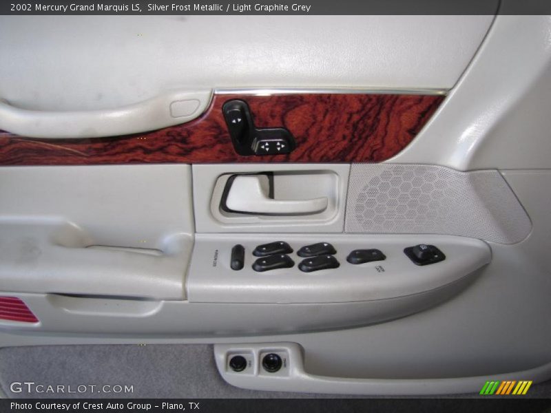 Silver Frost Metallic / Light Graphite Grey 2002 Mercury Grand Marquis LS