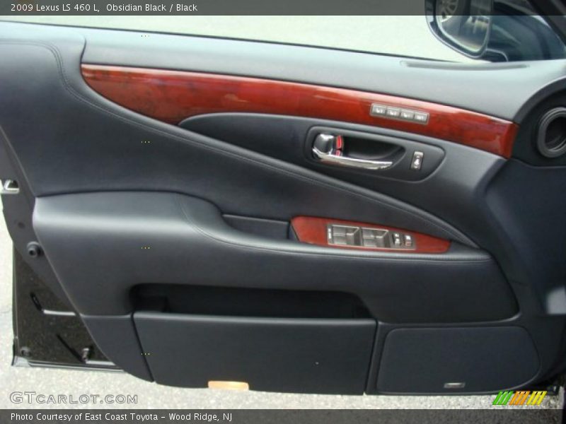 Obsidian Black / Black 2009 Lexus LS 460 L