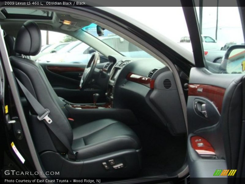 Obsidian Black / Black 2009 Lexus LS 460 L