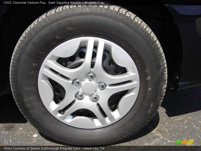 Dark Sapphire Metallic / Medium Gray 2002 Chevrolet Venture Plus