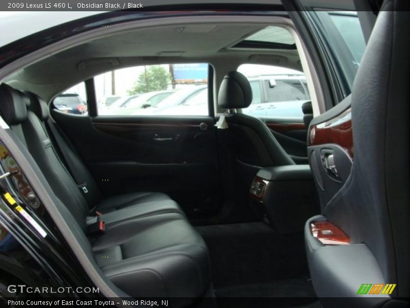 Obsidian Black / Black 2009 Lexus LS 460 L