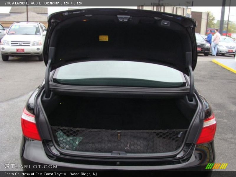 Obsidian Black / Black 2009 Lexus LS 460 L