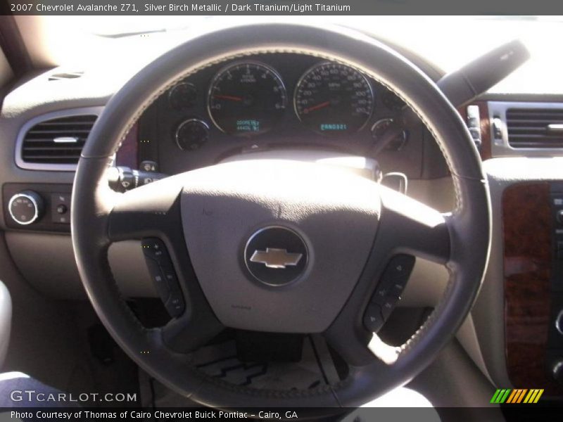 Silver Birch Metallic / Dark Titanium/Light Titanium 2007 Chevrolet Avalanche Z71