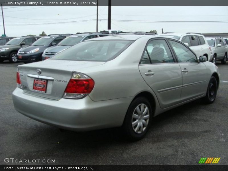 Lunar Mist Metallic / Dark Gray 2005 Toyota Camry LE