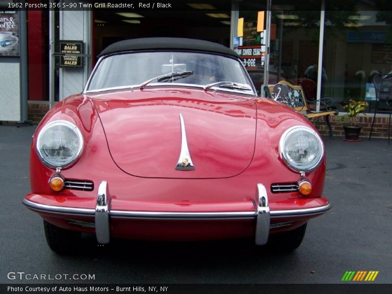 Red / Black 1962 Porsche 356 S-90 Twin Grill Roadster