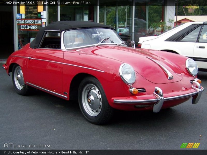 Red / Black 1962 Porsche 356 S-90 Twin Grill Roadster