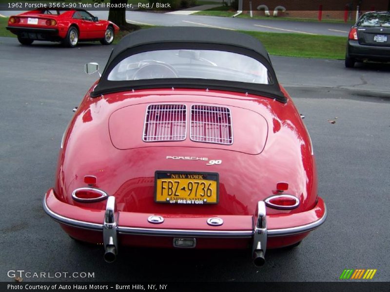 Red / Black 1962 Porsche 356 S-90 Twin Grill Roadster