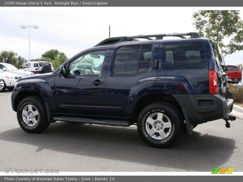 Midnight Blue / Steel/Graphite 2008 Nissan Xterra X 4x4