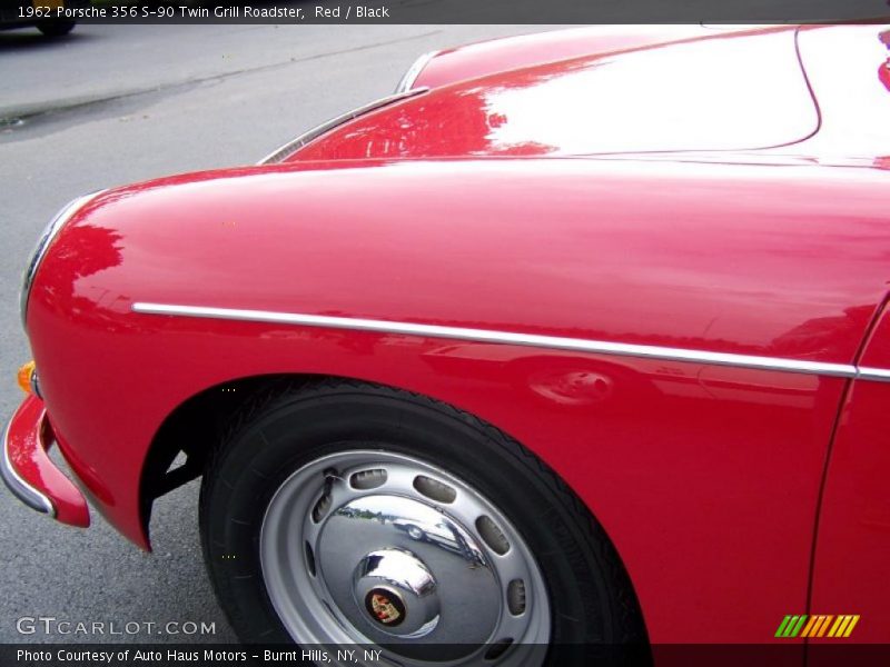 Red / Black 1962 Porsche 356 S-90 Twin Grill Roadster