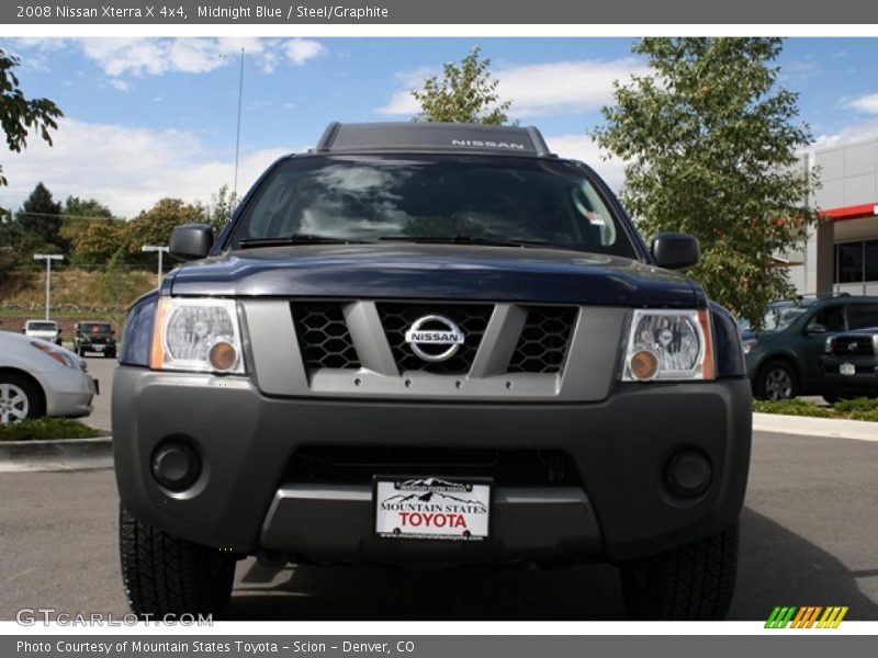 Midnight Blue / Steel/Graphite 2008 Nissan Xterra X 4x4