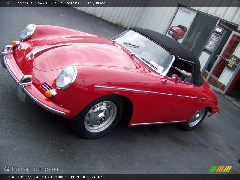 Red / Black 1962 Porsche 356 S-90 Twin Grill Roadster