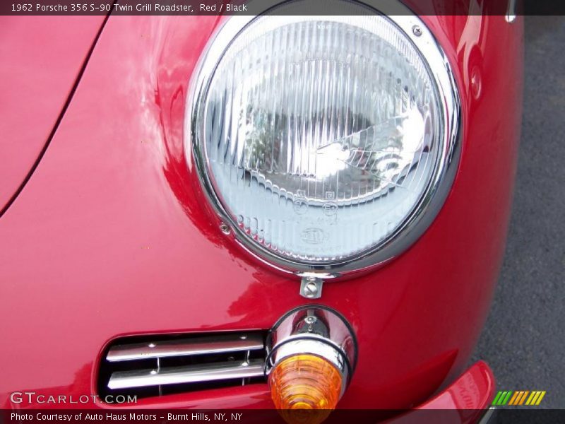 Red / Black 1962 Porsche 356 S-90 Twin Grill Roadster