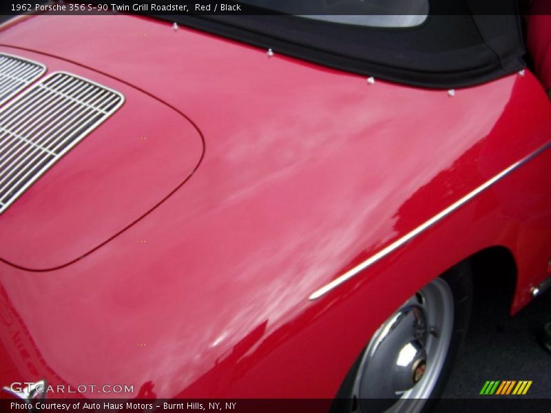 Red / Black 1962 Porsche 356 S-90 Twin Grill Roadster