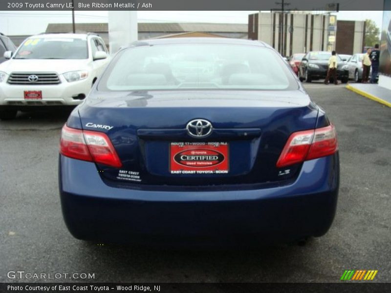 Blue Ribbon Metallic / Ash 2009 Toyota Camry LE