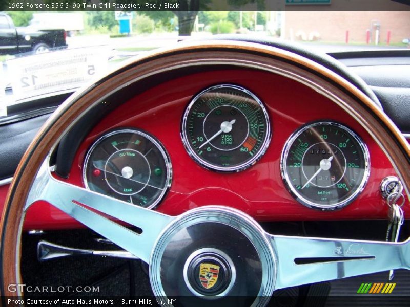 Red / Black 1962 Porsche 356 S-90 Twin Grill Roadster