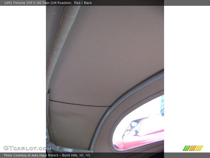 Red / Black 1962 Porsche 356 S-90 Twin Grill Roadster