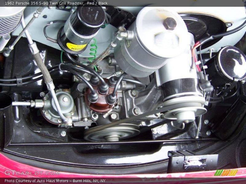 Red / Black 1962 Porsche 356 S-90 Twin Grill Roadster