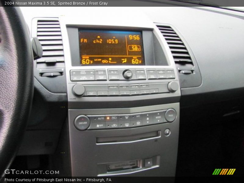 Spirited Bronze / Frost Gray 2004 Nissan Maxima 3.5 SE