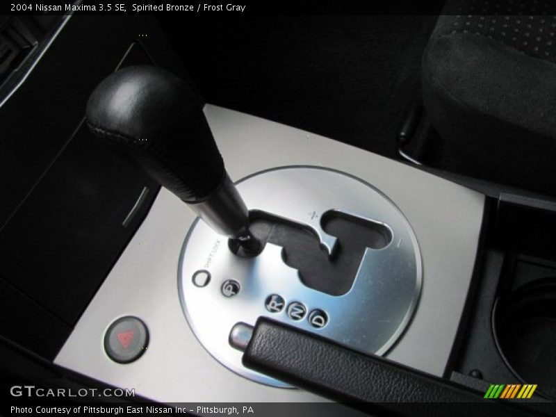 Spirited Bronze / Frost Gray 2004 Nissan Maxima 3.5 SE