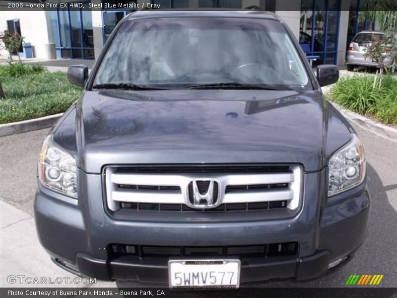 Steel Blue Metallic / Gray 2006 Honda Pilot EX 4WD