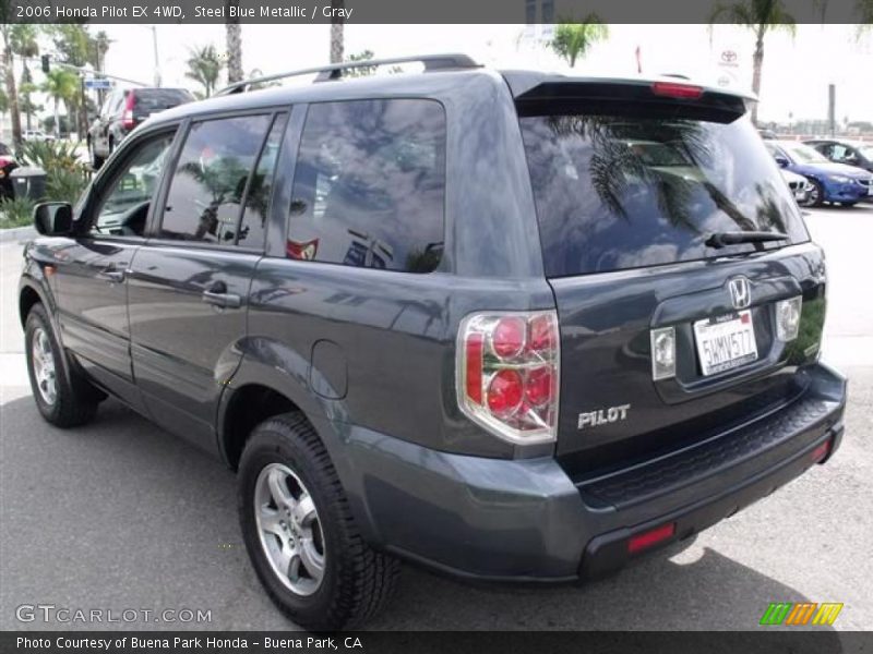 Steel Blue Metallic / Gray 2006 Honda Pilot EX 4WD