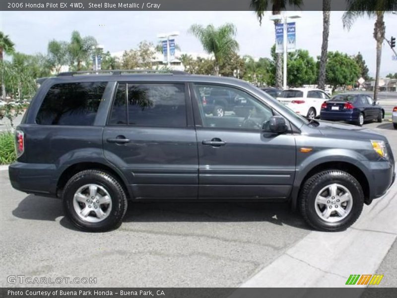 Steel Blue Metallic / Gray 2006 Honda Pilot EX 4WD