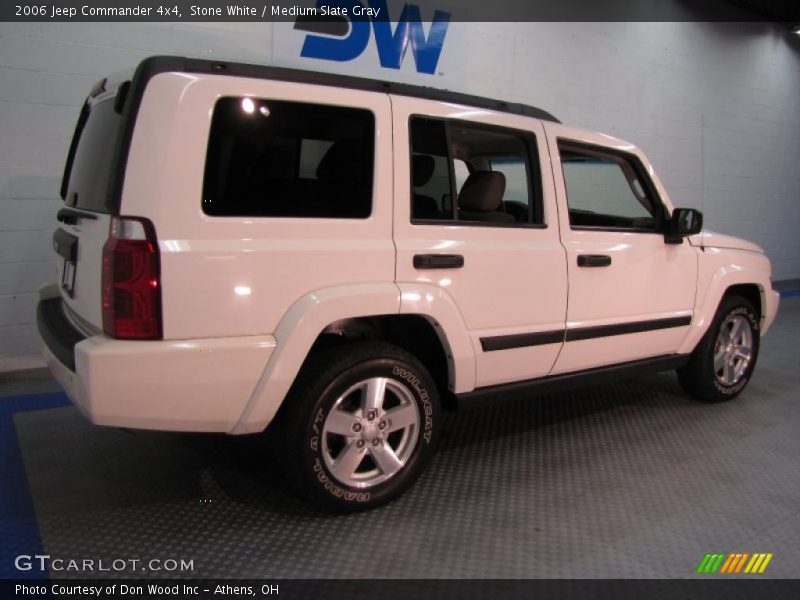 Stone White / Medium Slate Gray 2006 Jeep Commander 4x4