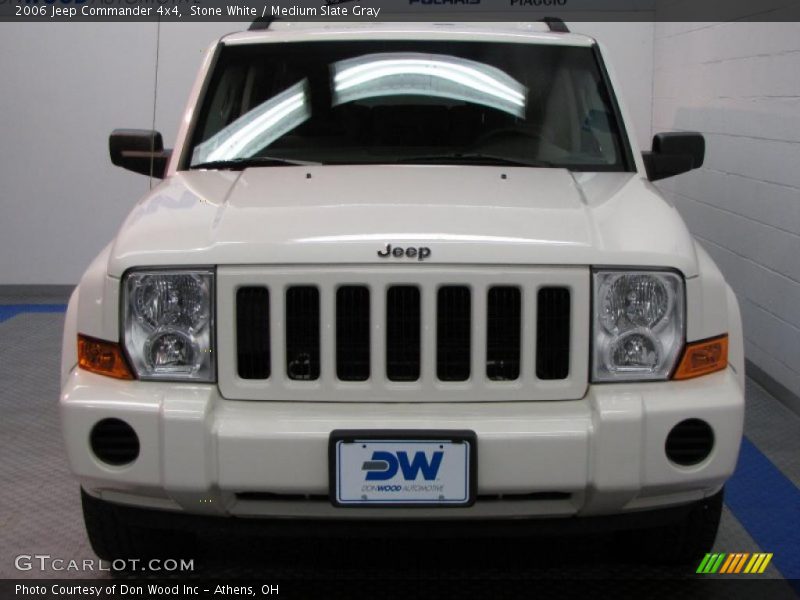 Stone White / Medium Slate Gray 2006 Jeep Commander 4x4
