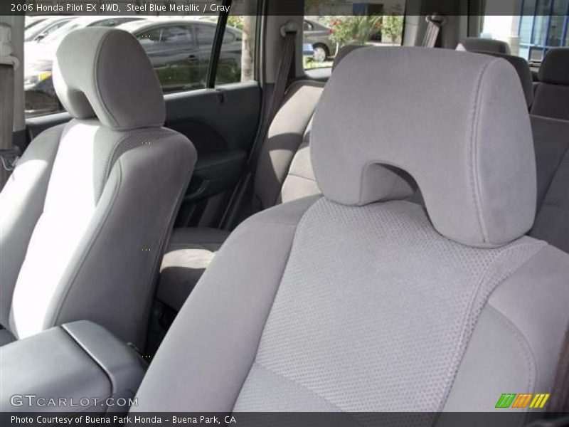 Steel Blue Metallic / Gray 2006 Honda Pilot EX 4WD
