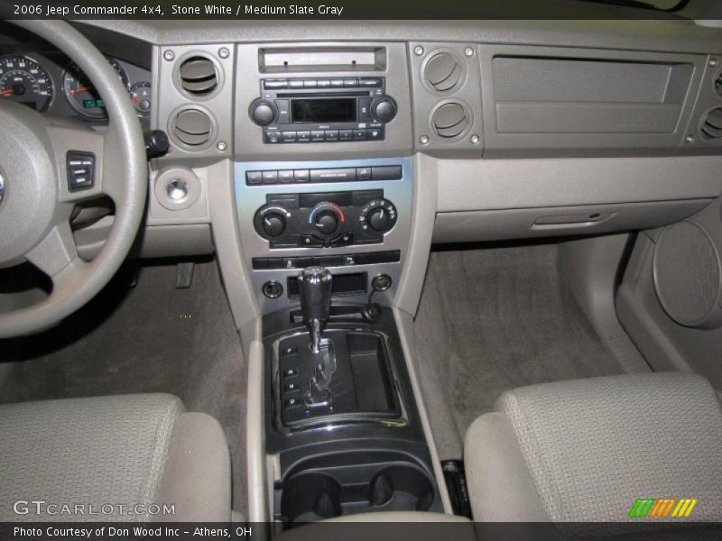 Stone White / Medium Slate Gray 2006 Jeep Commander 4x4