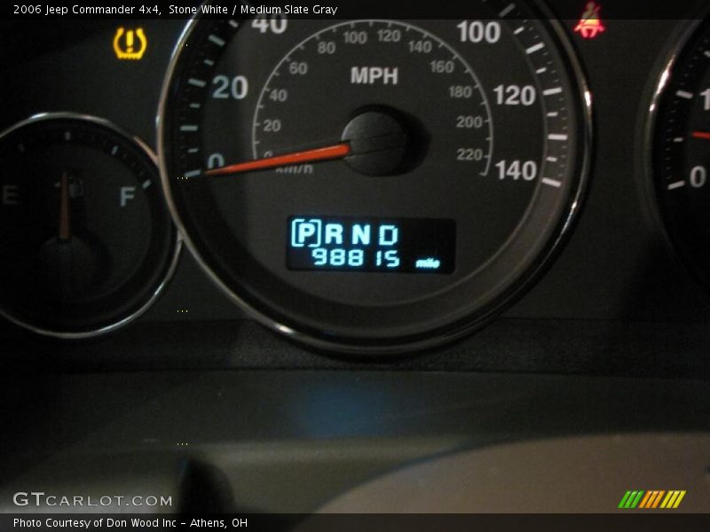 Stone White / Medium Slate Gray 2006 Jeep Commander 4x4