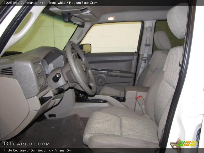 Stone White / Medium Slate Gray 2006 Jeep Commander 4x4