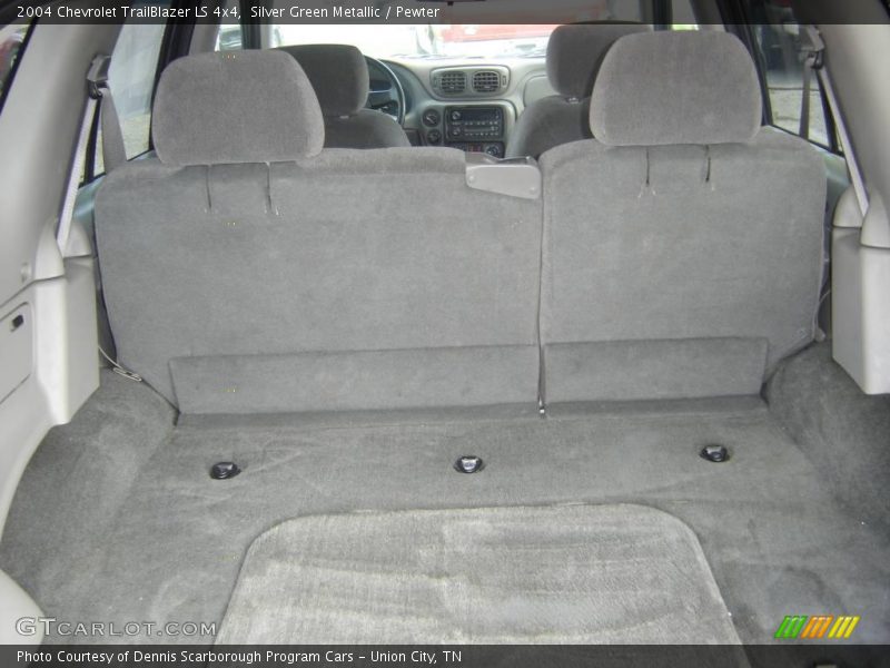 Silver Green Metallic / Pewter 2004 Chevrolet TrailBlazer LS 4x4