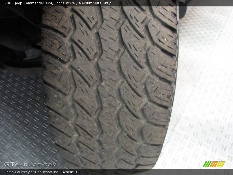 Stone White / Medium Slate Gray 2006 Jeep Commander 4x4