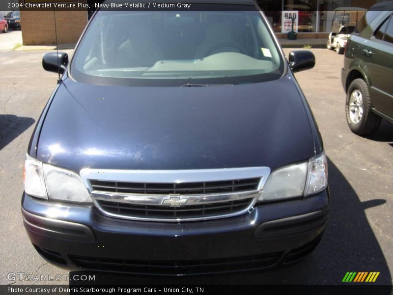 Navy Blue Metallic / Medium Gray 2004 Chevrolet Venture Plus
