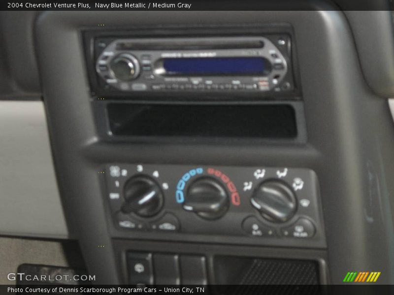 Navy Blue Metallic / Medium Gray 2004 Chevrolet Venture Plus