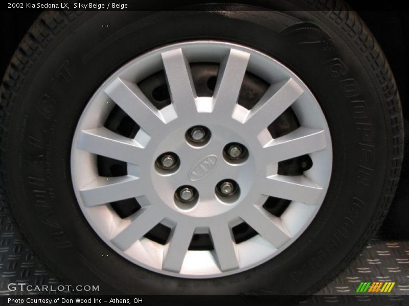 Silky Beige / Beige 2002 Kia Sedona LX