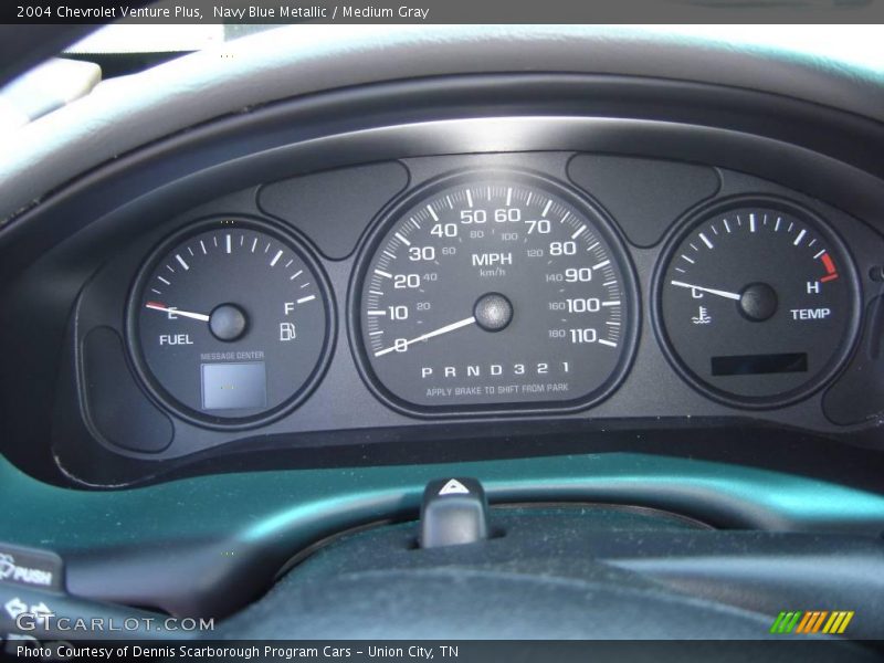 Navy Blue Metallic / Medium Gray 2004 Chevrolet Venture Plus